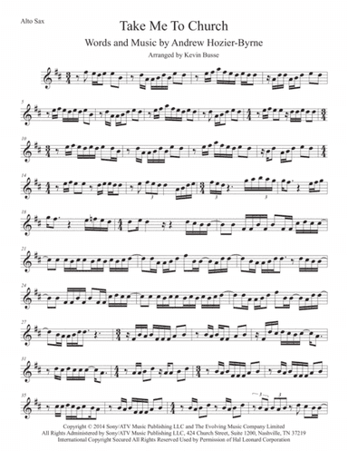 Take Me To Church (arr. Kevin Busse)