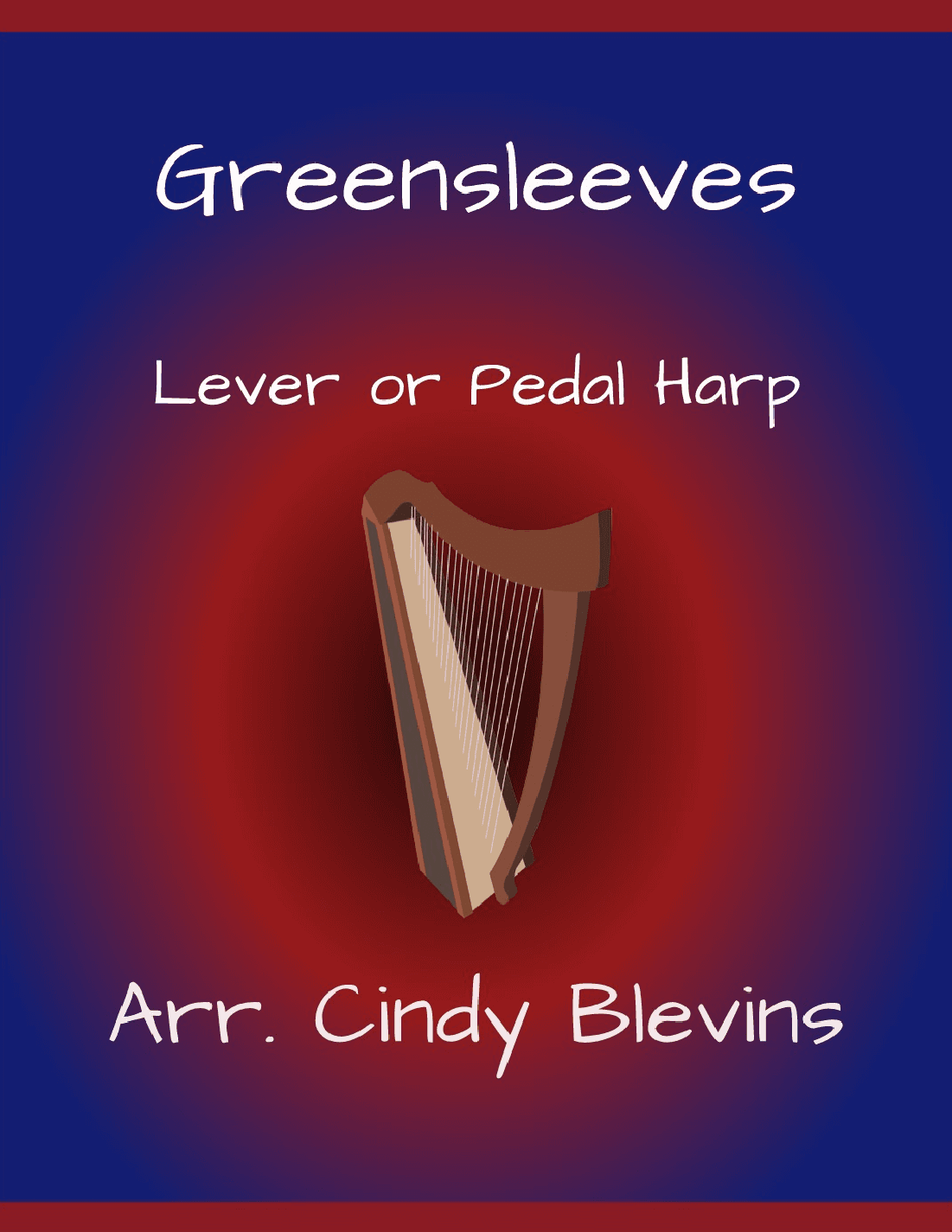 Greensleeves, Lever Harp Solo (arr. Cindy Blevins)