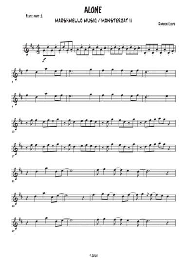 Alone (arr. Darren Lloyd)