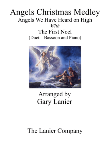 Gary Lanier: ANGELS CHRISTMAS MEDLEY (Duet – Bassoon & Piano with Parts) (arr. Gary Lanier)