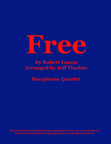 Free (arr. Jeff Tincher)
