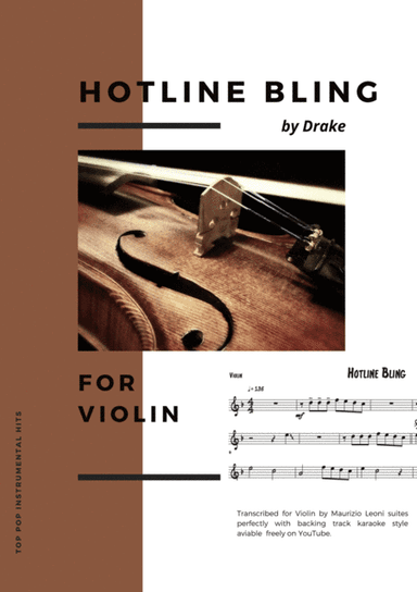 Hotline Bling (arr. Maurizio Leoni)
