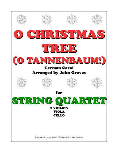 O Christmas Tree (O Tannenbaum!) - String Quartet (arr. John Groves)