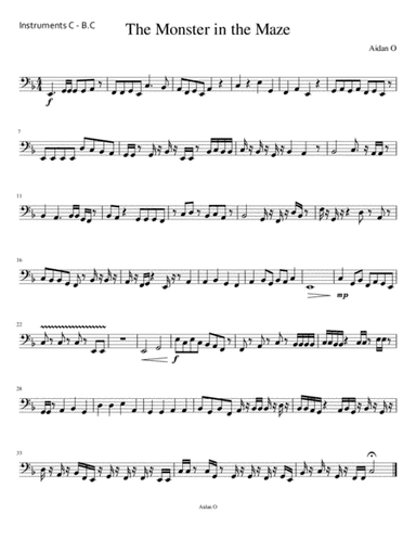 The Monster in the Maze