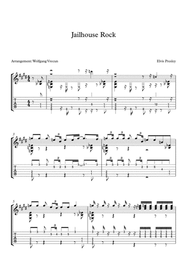 Jailhouse Rock (arr. Wolfgang Vrecun)