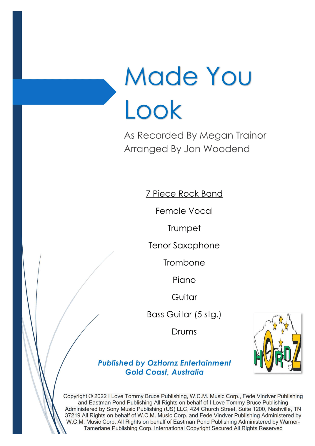 Made You Look (arr. Jon Woodend)