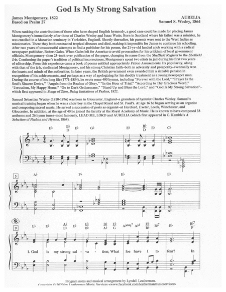God Is My Strong Salvation (arr. Lyndell Leatherman)
