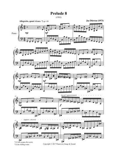 Prelude No. 8