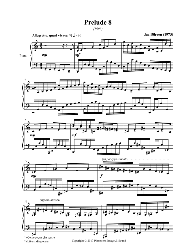 Prelude No. 8