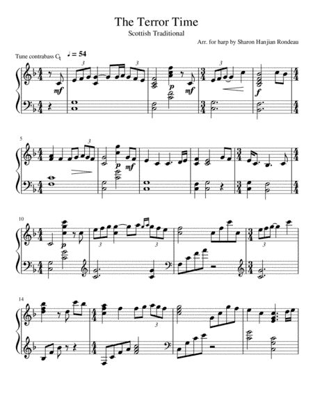 The Terror Time (arr. Sharon Hanjian Rondeau)