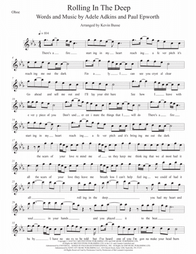 Rolling In The Deep (arr. Kevin Busse)