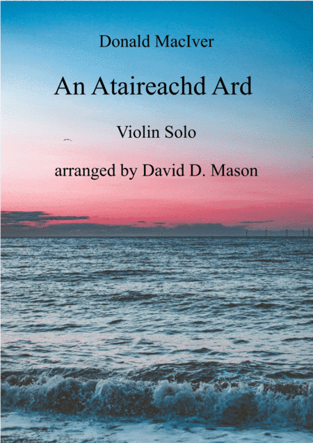 An Ataireachd Ard (The surge of the sea) (arr. David D. Mason)