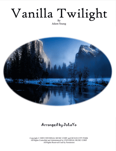 Vanilla Twilight (arr. JoLaYo)