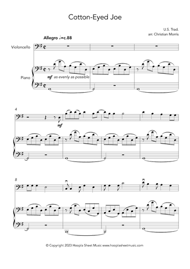 Cotton-Eyed Joe (arr. Christian Morris)