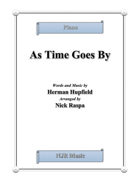 As Time Goes By (arr. Nick Raspa)