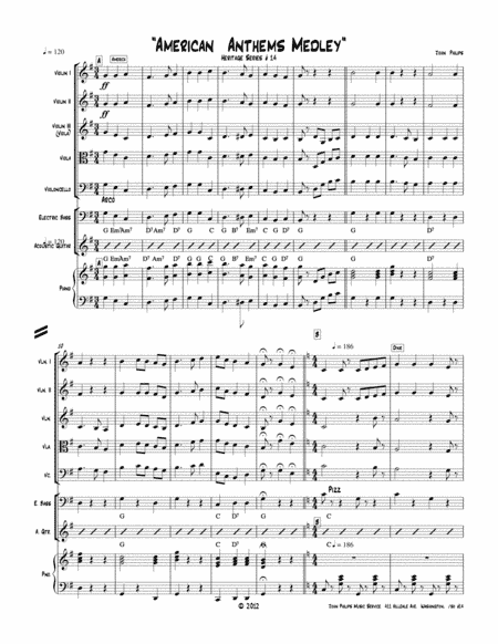 "Italian Traditional Medley"------String Orchestra-------Heritage Series # 16 (arr. John Philips)