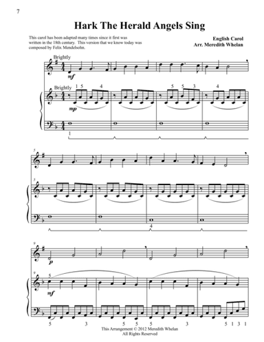 Christmas Duets for Clarinet & Piano:  Hark The Herald Angels Sing (arr. Meredith Whelan)