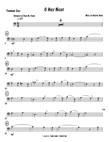 Oh Holy Night (arr. David W. Young)