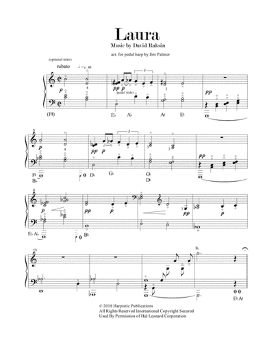 Laura (arr. Jim Palmer)