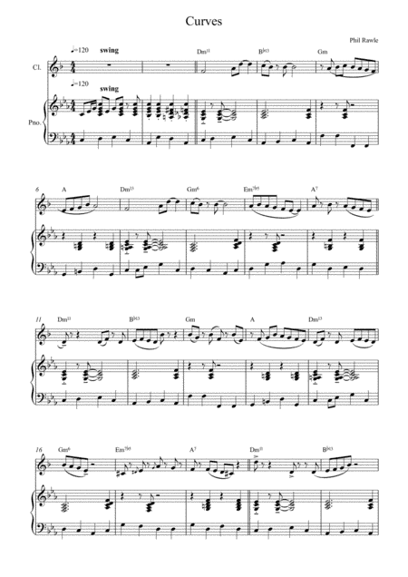 Curves - Clarinet solo