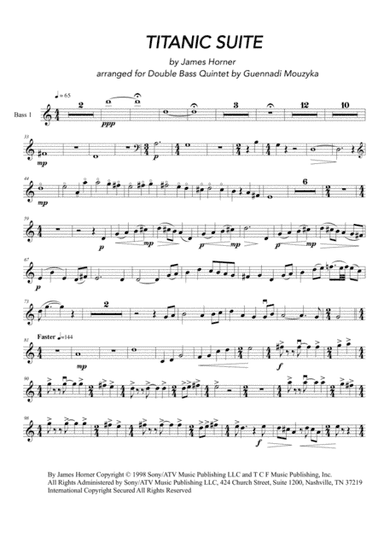Titanic Suite (arr. Guennadi Mouzyka)