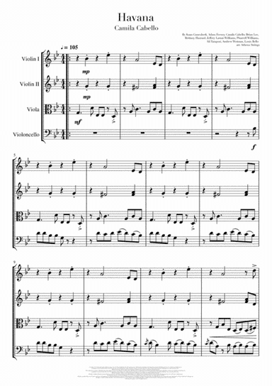 Havana (arr. Athena Strings)