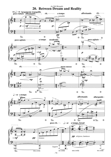 "Between Dream and Reality" - for Solo Piano [from the piano cycle "The Old Photo Box"]