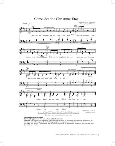 Come, See the Christmas Star