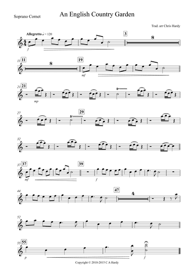 An English Country Garden (arr. Chris Hardy)
