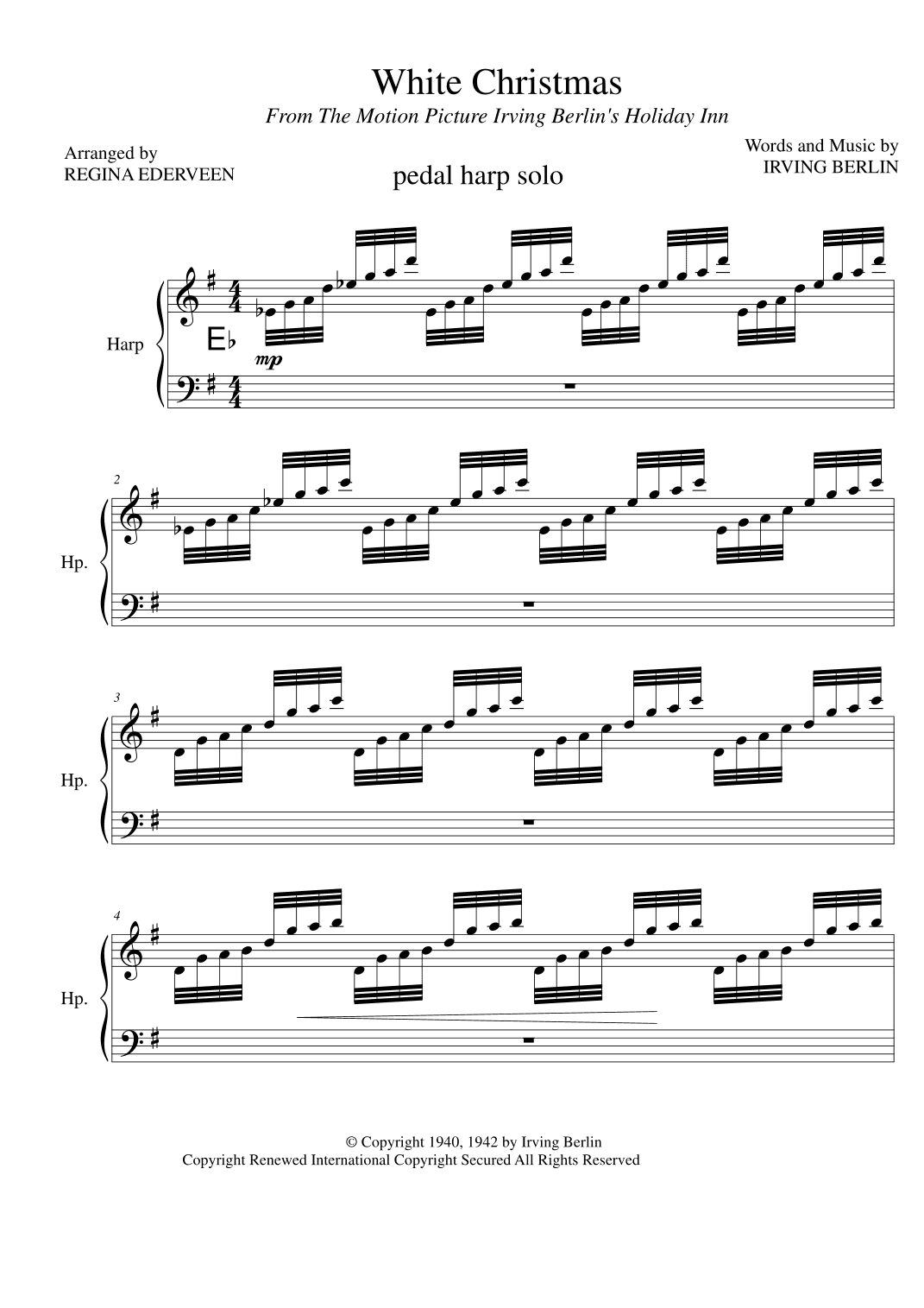 White Christmas (arr. Regina Ederveen)