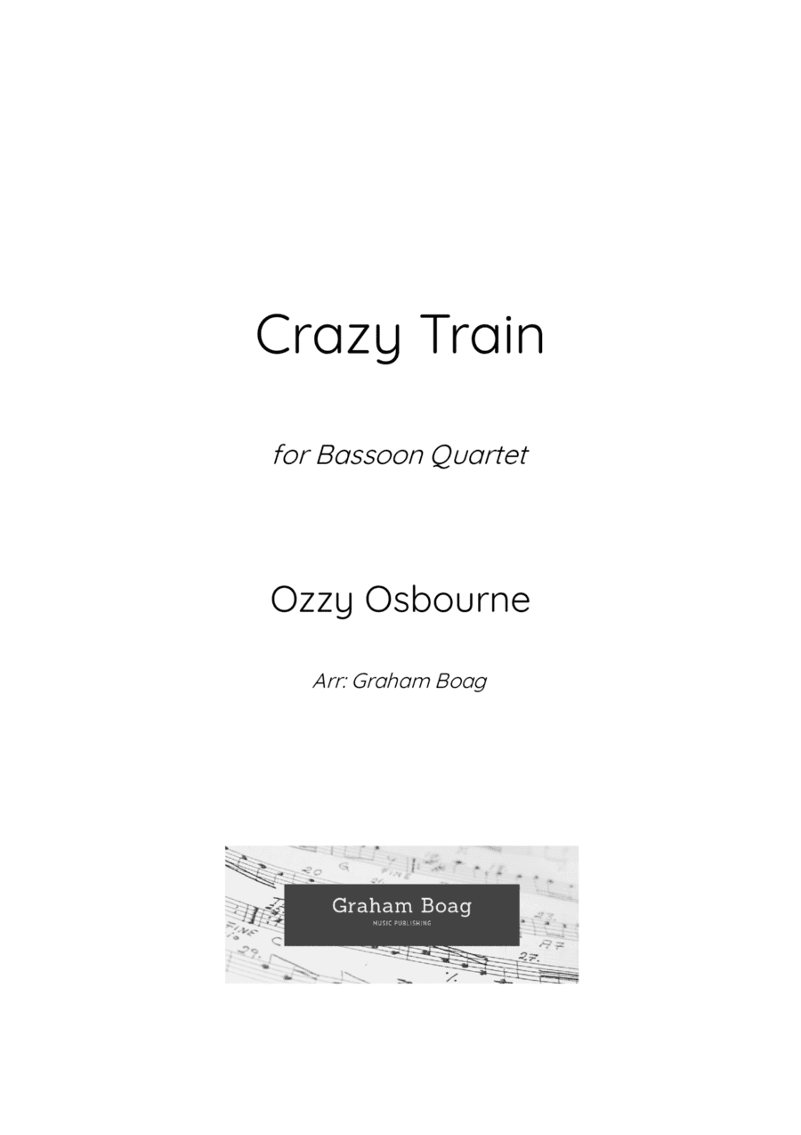 Crazy Train (arr. Graham Boag)
