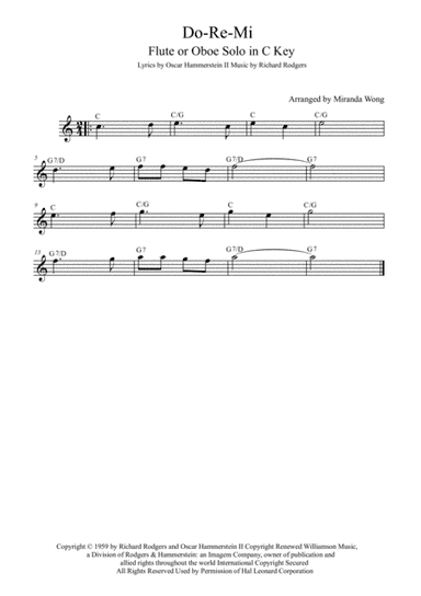 Do-Re-Mi (arr. Miranda Wong)