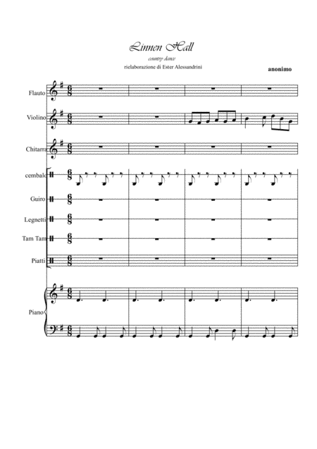 Linnen hall (country dance) (arr. Ester Alessandrini)