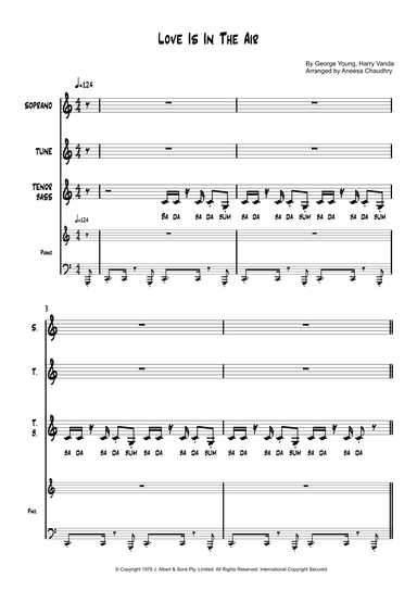 Love Is In The Air (arr. Aneesa Chaudhry)