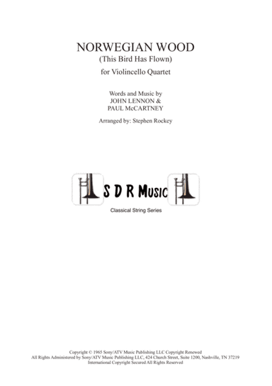 Norwegian Wood (this Bird Has Flown) (arr. Stephen Rockey)