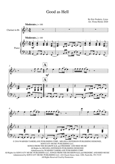 Good As Hell (arr. Fiona Hickie)