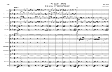 We Back (arr. Jamie A Sinatra)