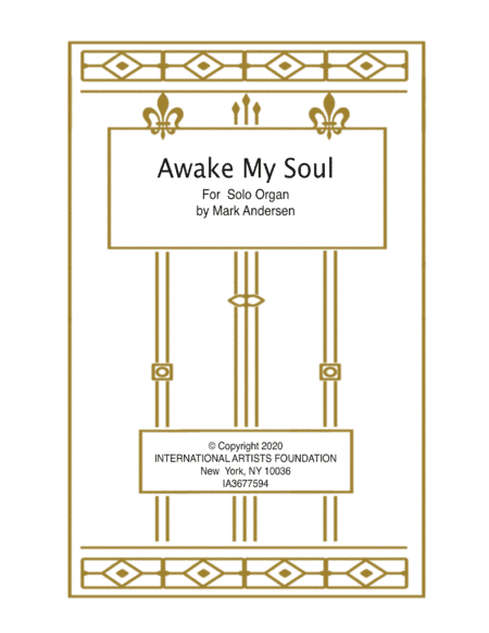 Awake My Soul  organ solo