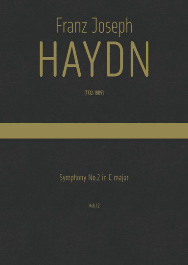 Haydn - Symphony No.2 in C major, Hob.I:2 (arr. J.G. Cucó Barber)