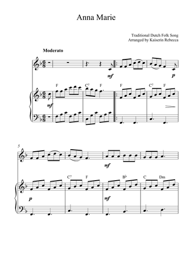 Anna Marie (arr. Kaiserin Rebecca)