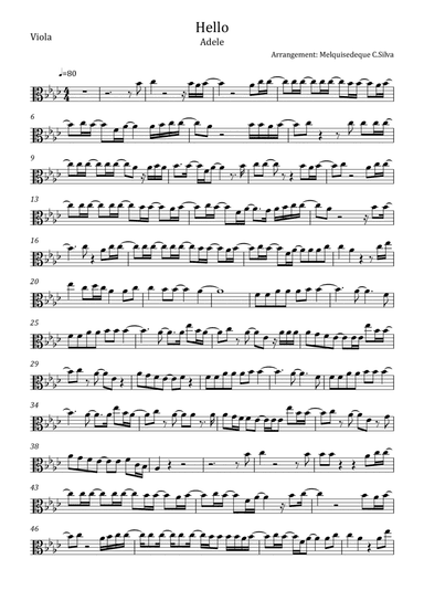 Hello (arr. Melquisedeque C.Silva)