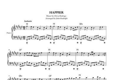 Happier (arr. John Rudolph)