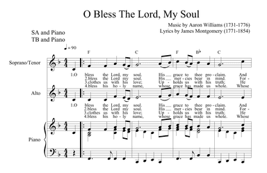 O Bless The Lord My Soul (arr. Bill Hayes)