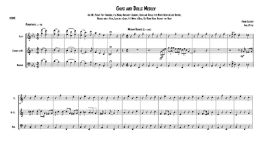 Guys And Dolls (arr. Ian Fitze)