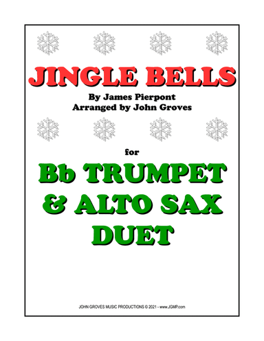 Jingle Bells - Trumpet & Alto Sax Duet (arr. John Groves)