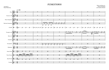 Funkytown (arr. Eleyas Kettering)
