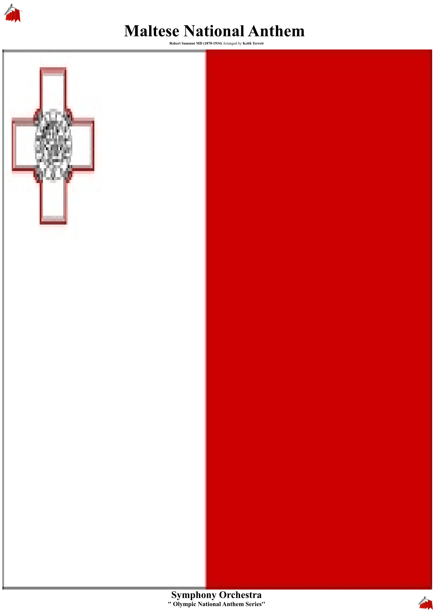 Maltese National Anthem for Symphony Orchestra (Olympic National Anthem Series) (arr. Keith Terrett)