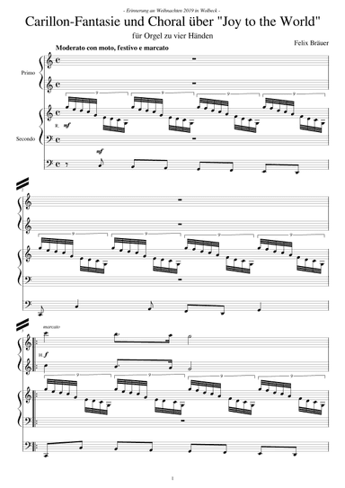 Carillon-Fantasie über "Joy to the World"