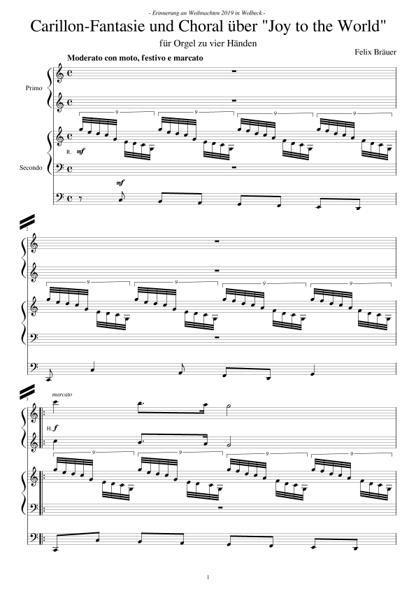 Carillon-Fantasie über "Joy to the World"