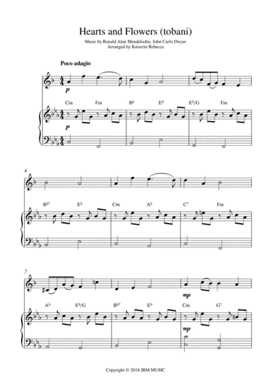 Hearts And Flowers (tobani) (arr. Kaiserin Rebecca)